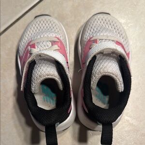 New Balance Kids' Pink and White Sneakers